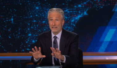 Jon Stewart hosts 'The Daily Show'