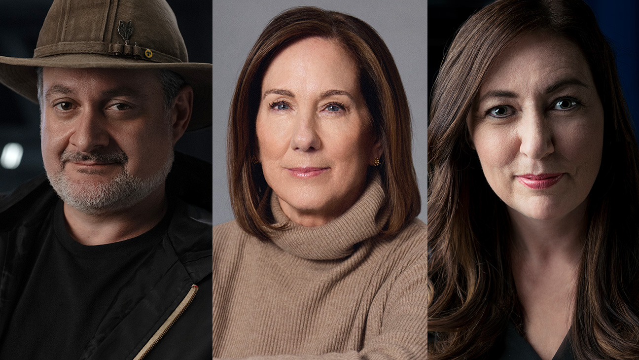 Dave Filoni, Kathleen Kennedy, and Lynwen Brennan