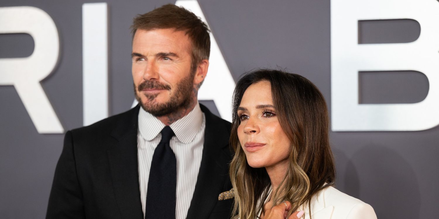 Victoria Beckham Steps Out in Thigh-High Slit LBD Amid Family Drama