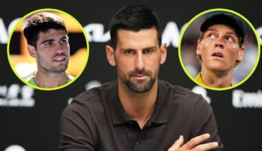 Novak Djokovic told he is making a mistake with Alcaraz, Sinner comments