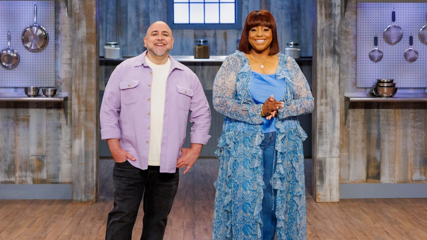 Duff Goldman and Kardean Brown,