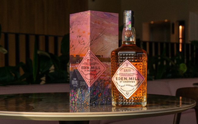 Eden Mill The Art of St Andrews 2025 packaging