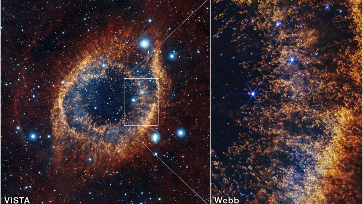 Extreme Closeup of the ‘Eye of God’ Reveals Fiery Pillars in Stunning Detail