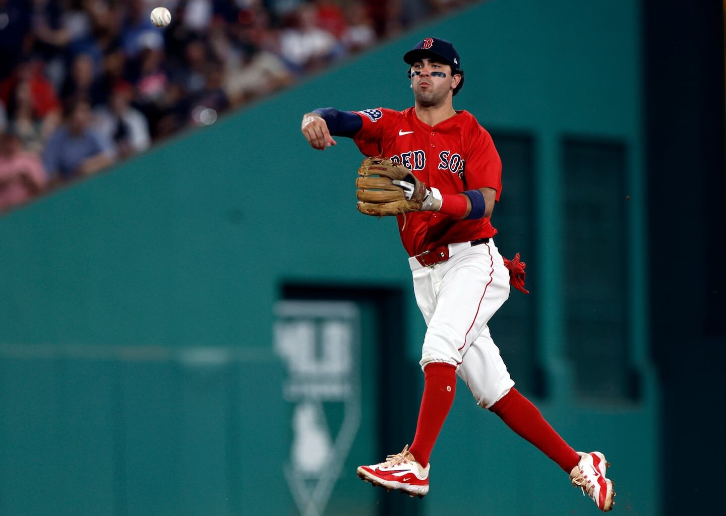 As things stand, Marcelo Mayer could be set for a heavy workload of games at second base for the Red Sox next season.