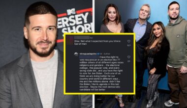 Vinny Guadagnino Defends Ice And Prompts Backlash