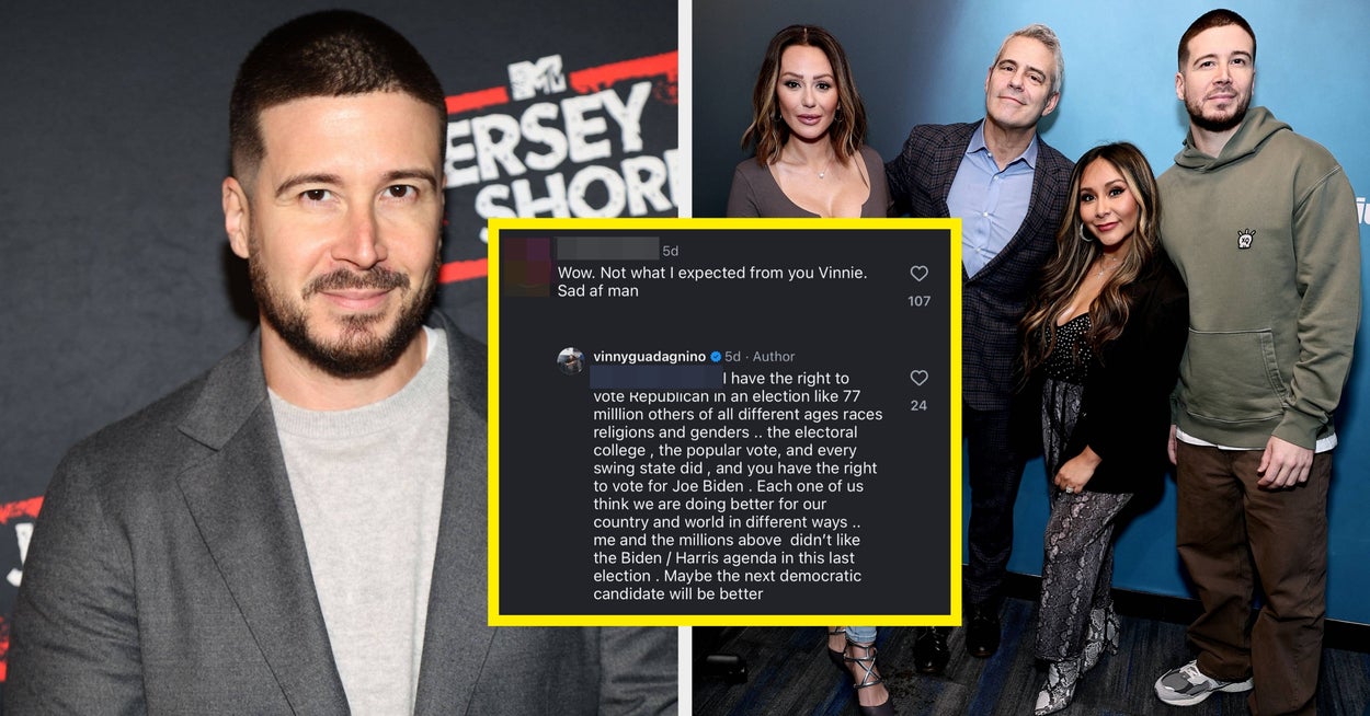 Vinny Guadagnino Defends Ice And Prompts Backlash