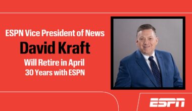 ESPN VP of News David Kraft retiring after 30-year run