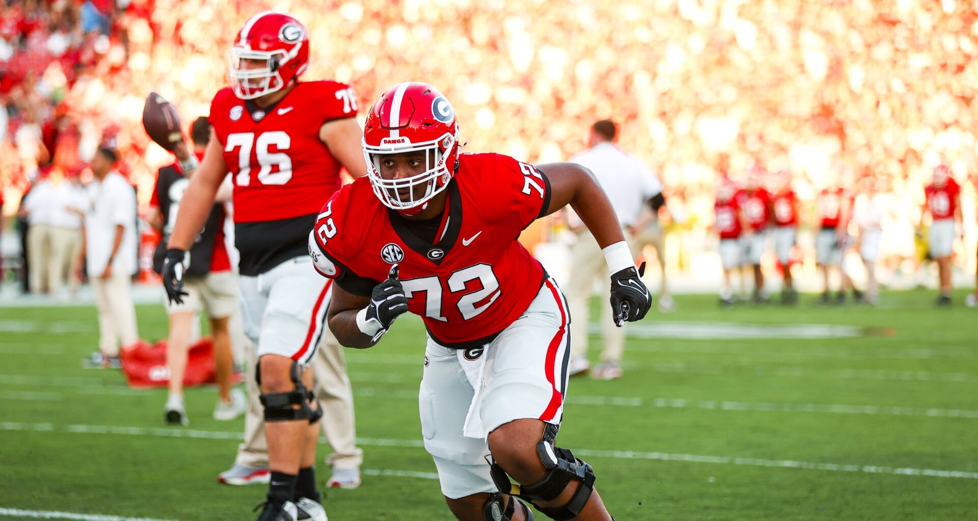 Jamal Meriweather, former Georgia OL, announces transfer to Miami