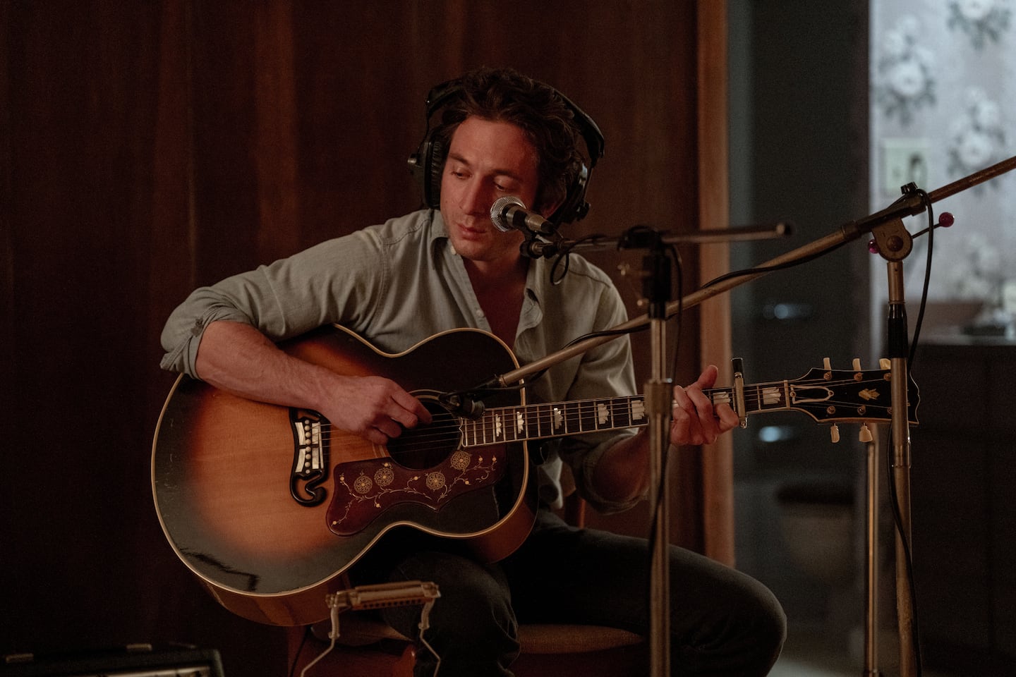 Jeremy Allen White as Bruce Springsteen in "Springsteen: Deliver Me From Nowhere."