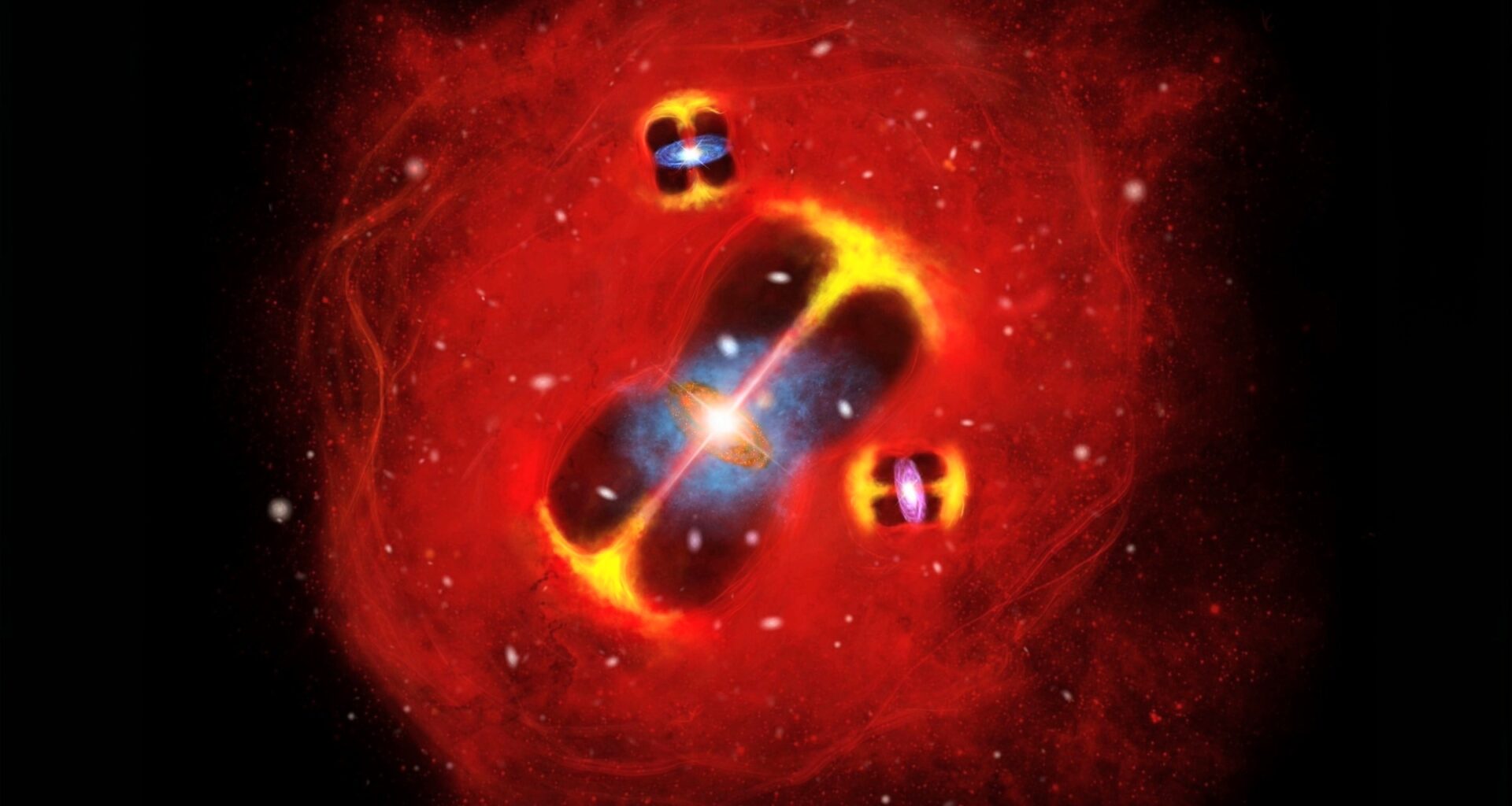 Galaxy cluster in the early universe is too hot to exist