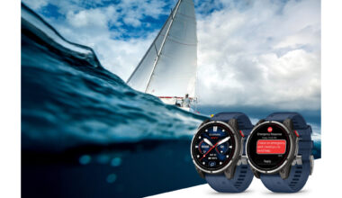 Stay connected on the water with quatix 8 Pro nautical smartwatch from Garmin, featuring inReach technology
