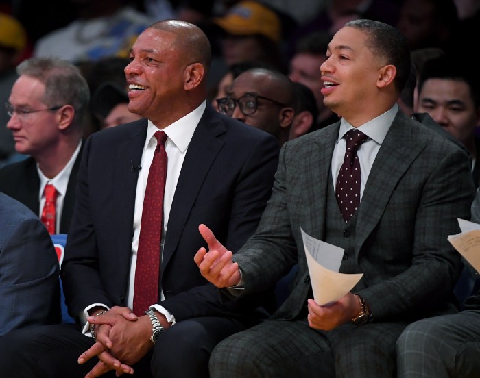 Doc Rivers and Tyronn Lue