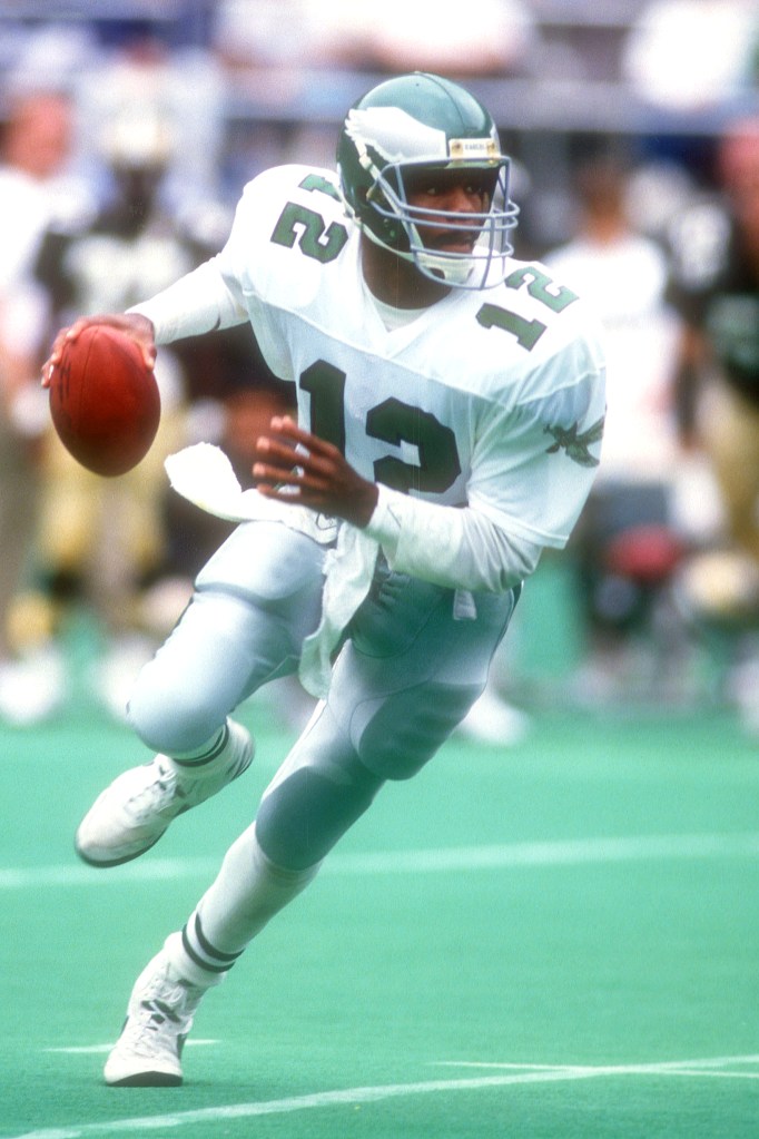 Philadelphia Eagles quarterback Randall Cunningham