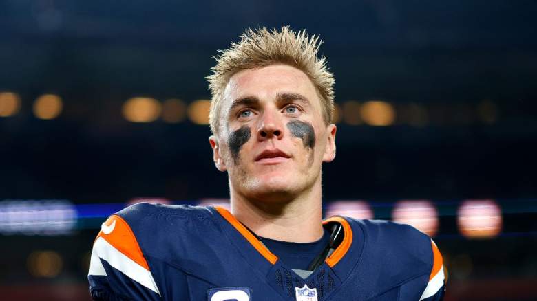 Denver Broncos quarterback Bo Nix.