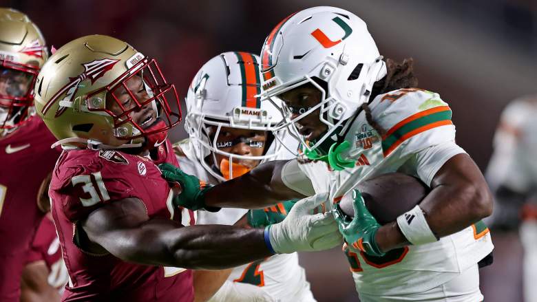 Miami Hurricanes, Florida State Seminoles, Malachi Toney