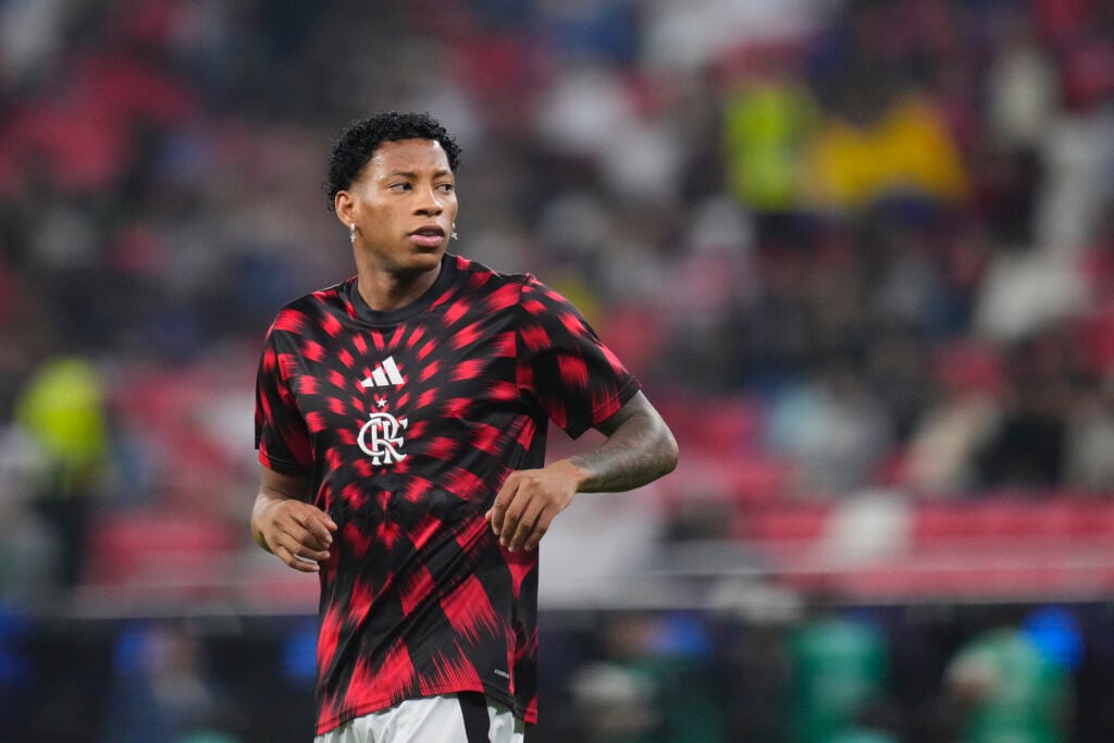 Gonzalo Plata of Flamengo and Ecuador