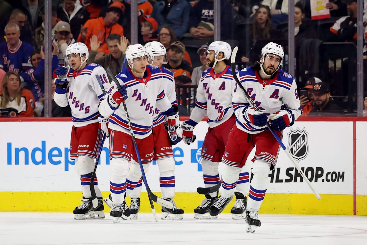 NHL weekend rankings: Rangers continue the statement fun with a sternly worded letter