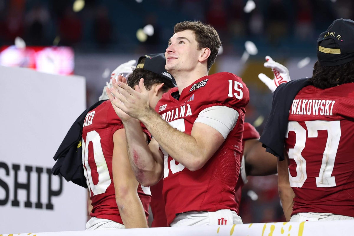 AP Top 25: Indiana earns first No. 1 football finish, plus more final poll superlatives