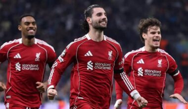 Marseille 0 Liverpool 3 – Was Szoboszlai free kick planned? How did Salah do? What’s needed in final match?