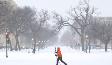 Winter storm latest: One million without power as snow and ice blanket the south