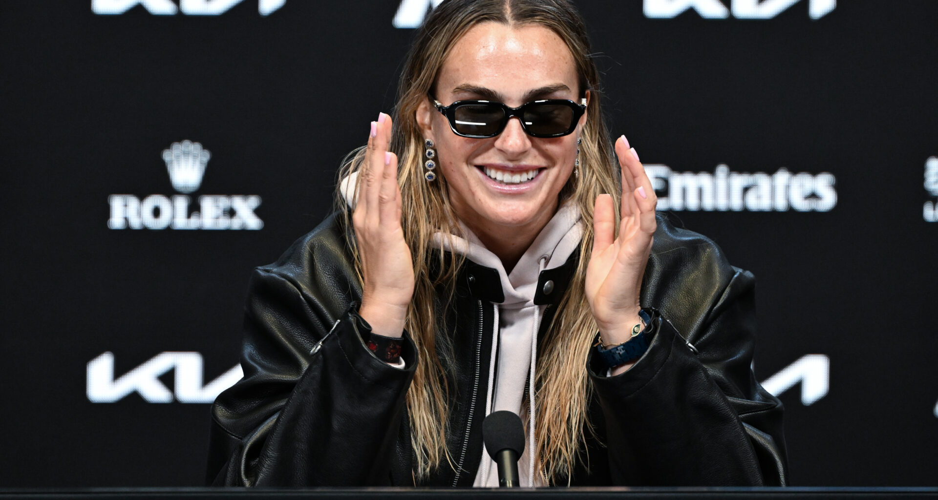 It's all Gucci for Sabalenka at the Australian Open