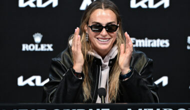 It's all Gucci for Sabalenka at the Australian Open