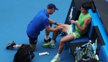 Why Carlos Alcaraz received a medical timeout during muscle cramps, and why it was controversial