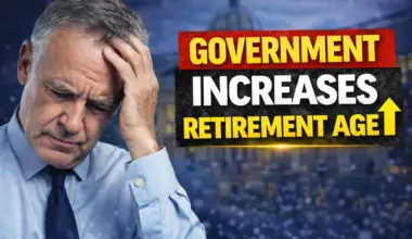 Government Increases Retirement Age: