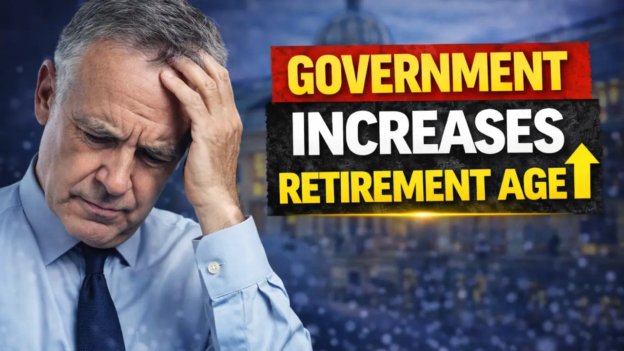 Government Increases Retirement Age: