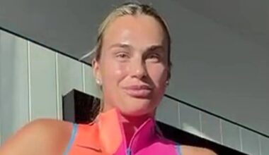 Aryna Sabalenka labelled 'so gorgeous' as she wiggles hips in new Australian Open 2026 dress