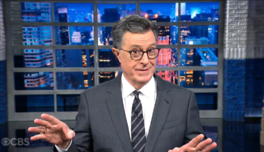 Stephen Colbert Mocks MAGA-Coded CBS Colleague’s Trump Interview