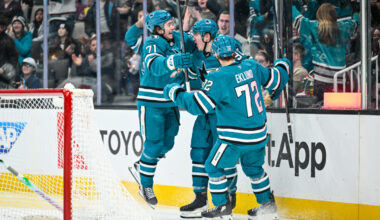 Sharks Rookie Stays Hot Against Wild
