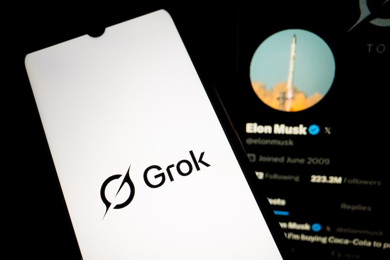 The Grok logo