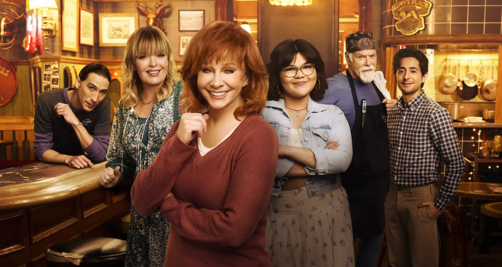 Friday Ratings: 'Happy's Place' on NBC Tops Scripted Series