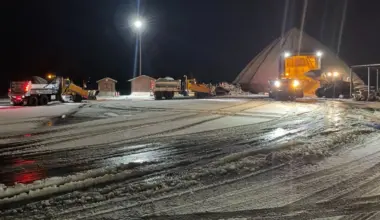 Heavy snow from December 13--14, 2025 winter storm in New York. Credit: NYSDOT