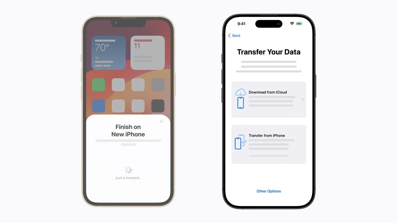 How to transfer your data and set up your new iPhone