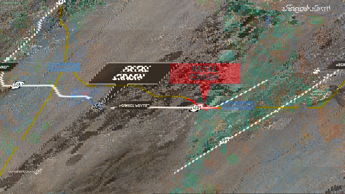 Fatal Highway 126 crash map