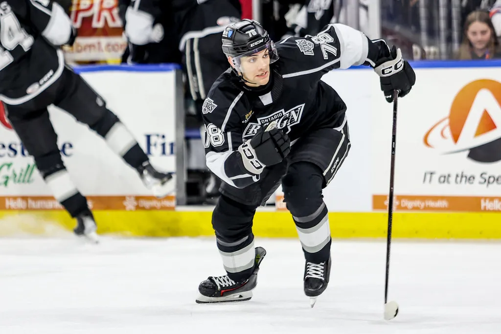 As he navigates his rookie season in the AHL, Jared Wright is making waves by doing what he's done for years