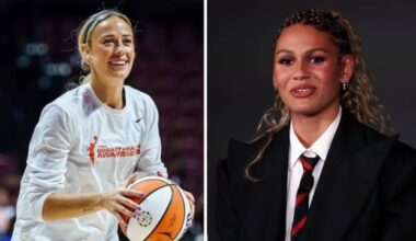 Trinity Rodman Signs Record Deal, Sophie Cunningham Cheers