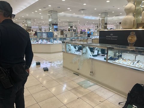 Macy's shoppers at Westfield Valley Fair in San Jose thwart thieves during smash-and-grab