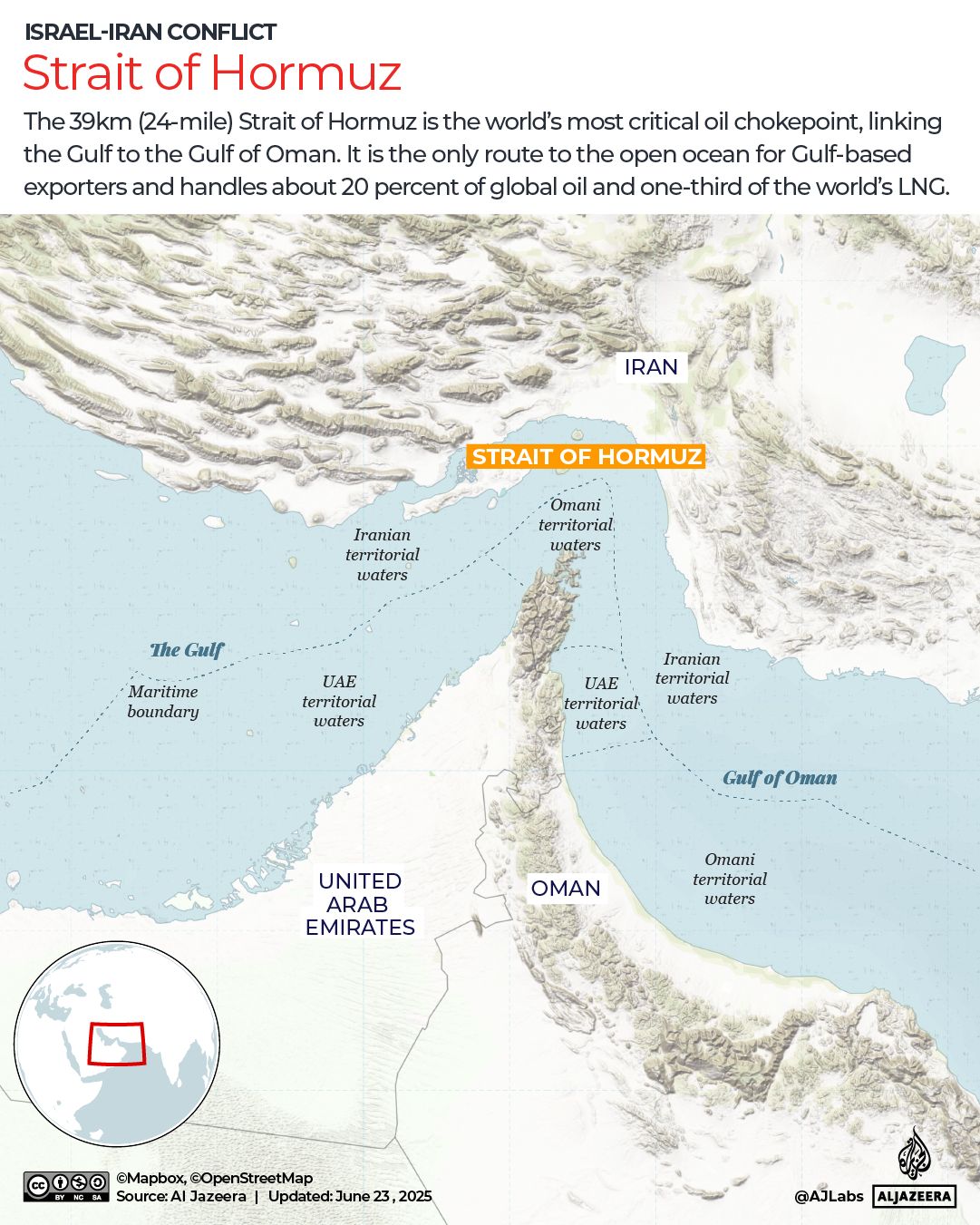 INTERACTIVE - Strait of Hormuz Map Iran Israel-1750677677