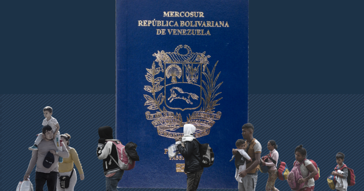 Which countries host the largest Venezuelan populations? | US-Venezuela Tensions News