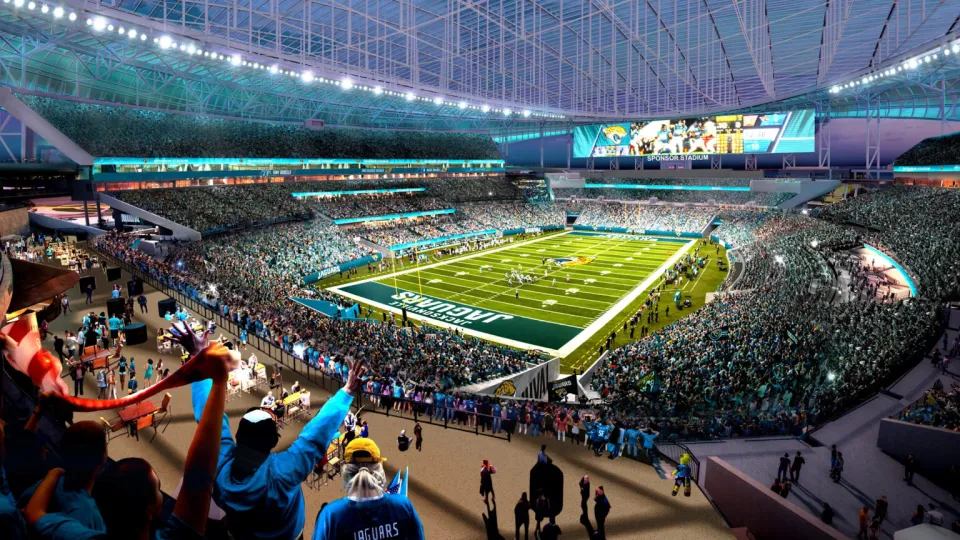 The Jaguars hope their stadium of the future will host a future Super Bowl