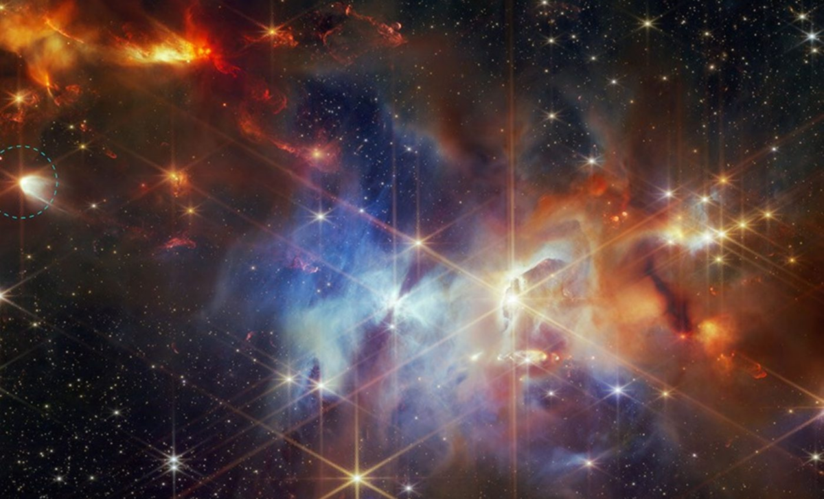 James Webb Catches A Baby Star Hurling Earthlike Crystals Across Space