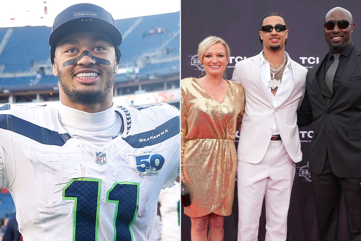 All About Seahawks Wide Receiver Jaxon Smith-Njigba’s Parents, Maada and Jami