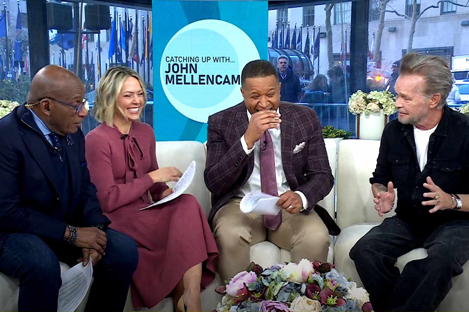 John Mellencamp roasts Al Roker for sucking as a weatherman on 'Today'