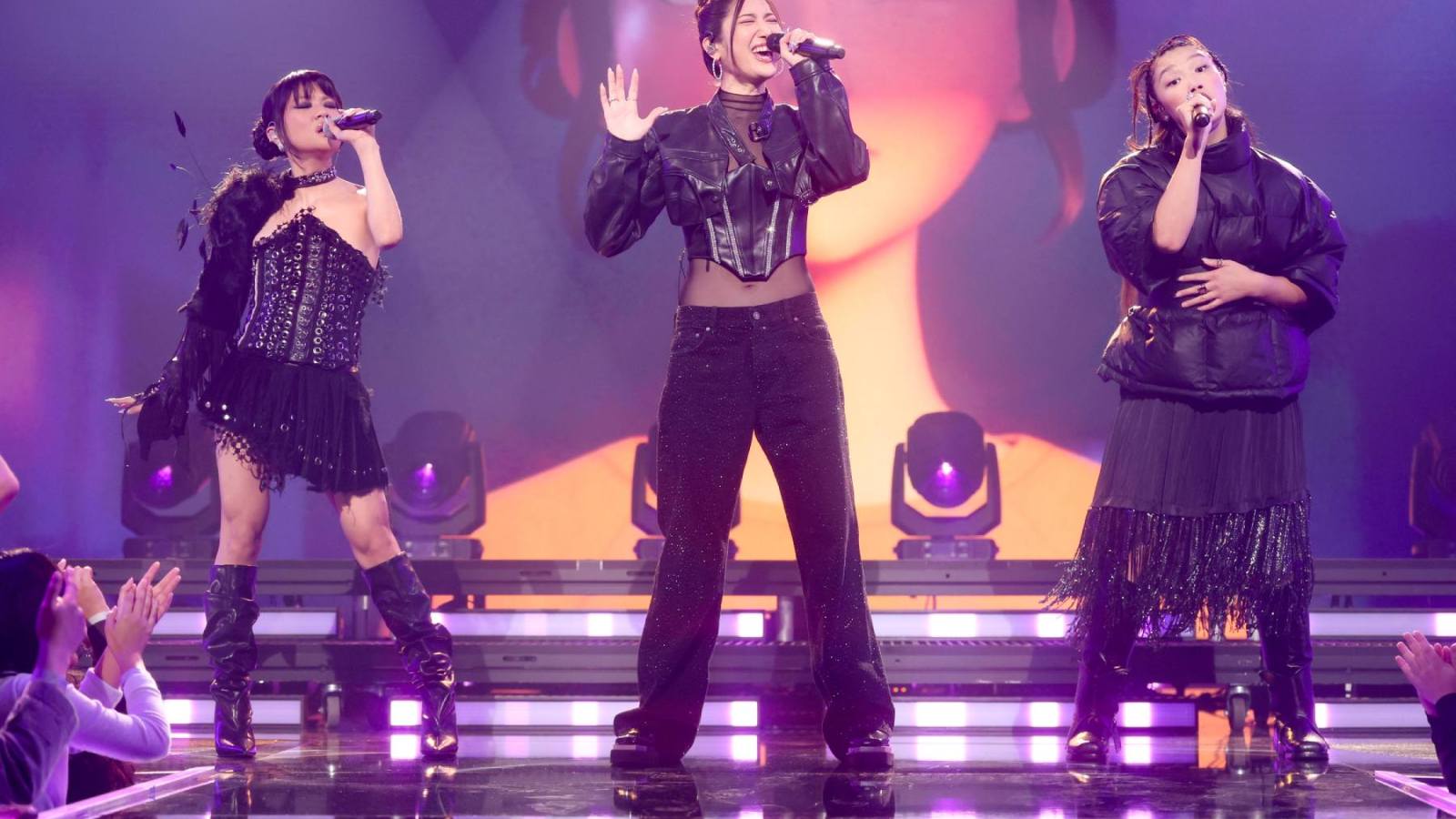 KPop Demon Hunters' Singers Perform 'Golden' at 'Rockin' Eve'