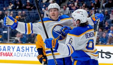 Sabres find way to hang on, win in Nashville