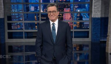 Late Show Audience Groans Over Colbert's Exxon Joke