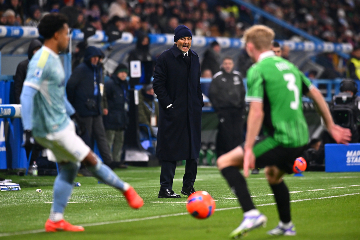 SASSUOLO, ITALY - JANUARY 06: Luciano Spalletti, Head Coach of Juventus, looks on during the Serie A match between US Sassuolo Calcio and Juventus FC at Mapei Stadium Citta del Tricolore on January 06, 2026 in Sassuolo, Italy. (Photo by Alessandro Sabattini/Getty Images)
